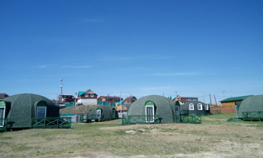 Домики - полусферы