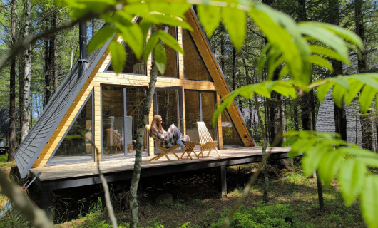 4-х местный домик А-фрейм